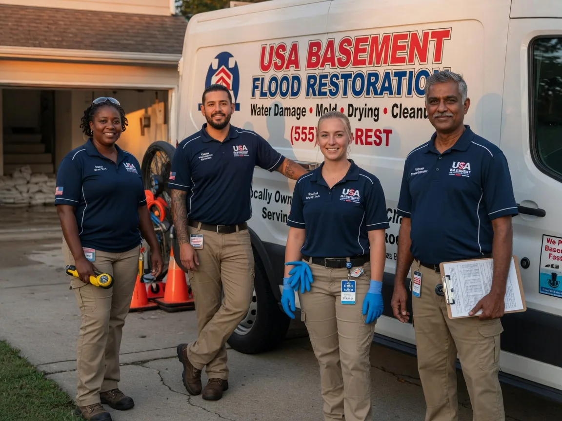 Basement Flood Cleanup company in Kingman, ME
